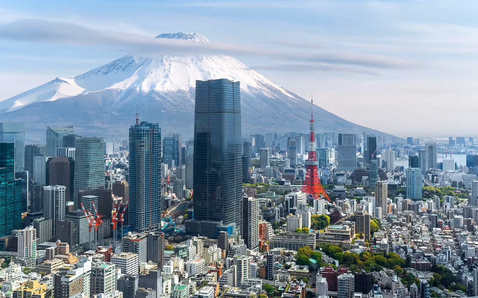 Vista de Tokio al finalizar el viaje por Japón.