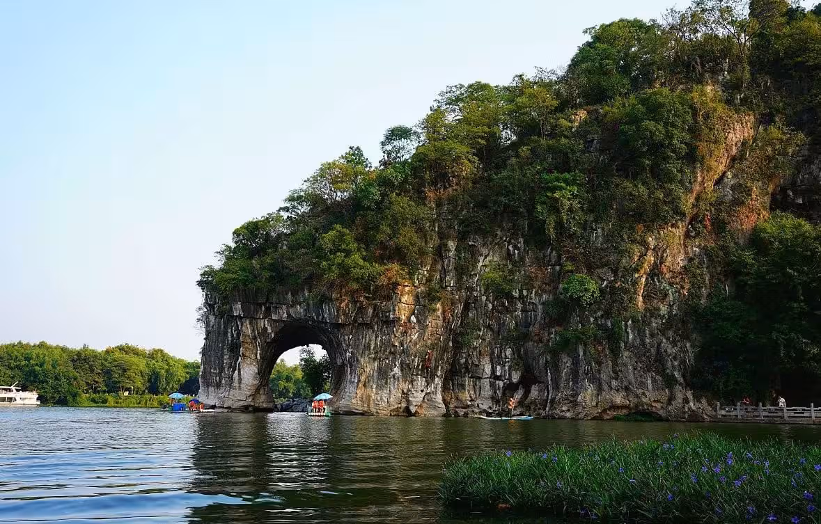 Hong Kong al final del recorrido desde Guilin.
