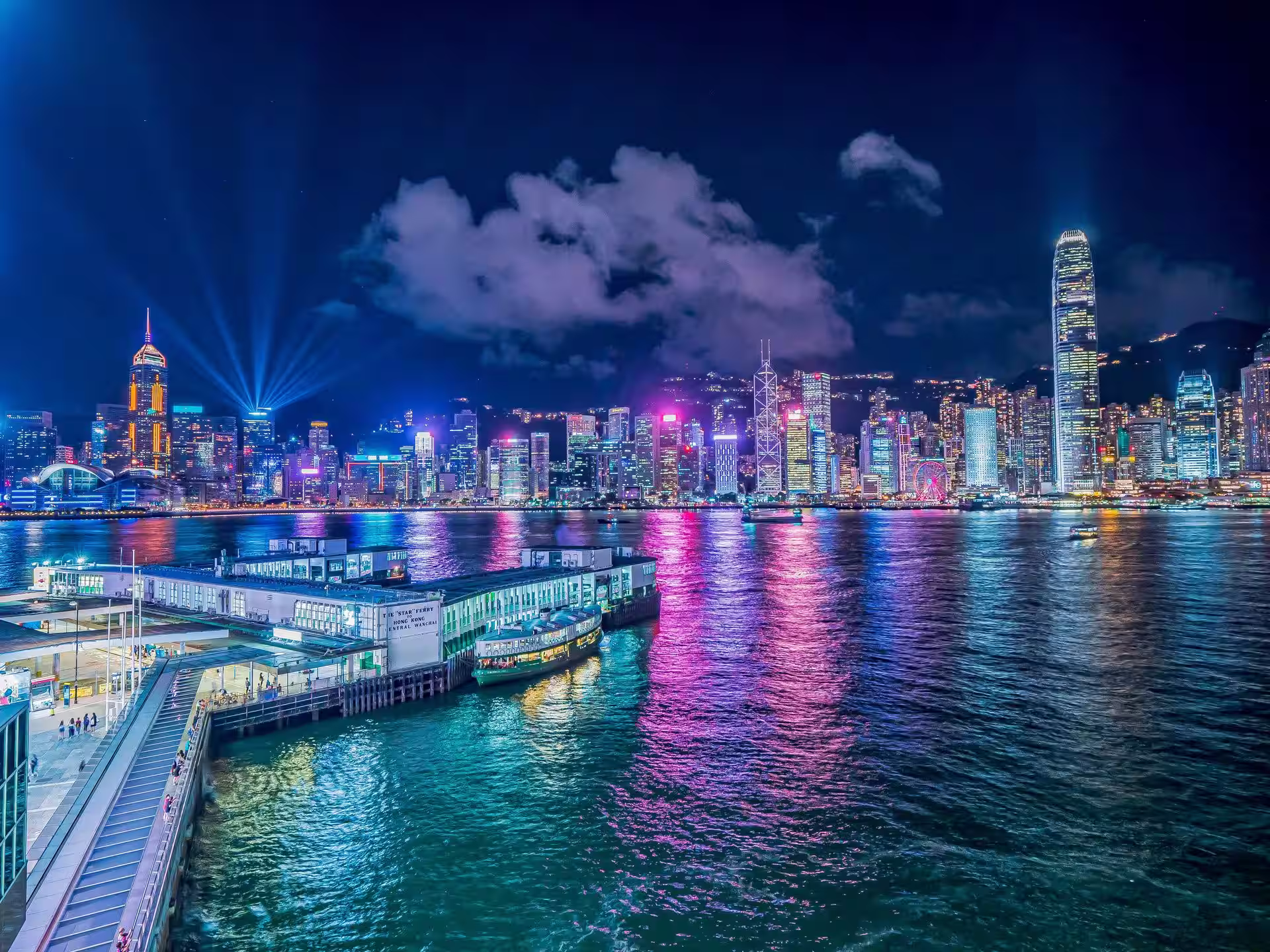 Hong Kong al finalizar Horizontes de Japón y China.