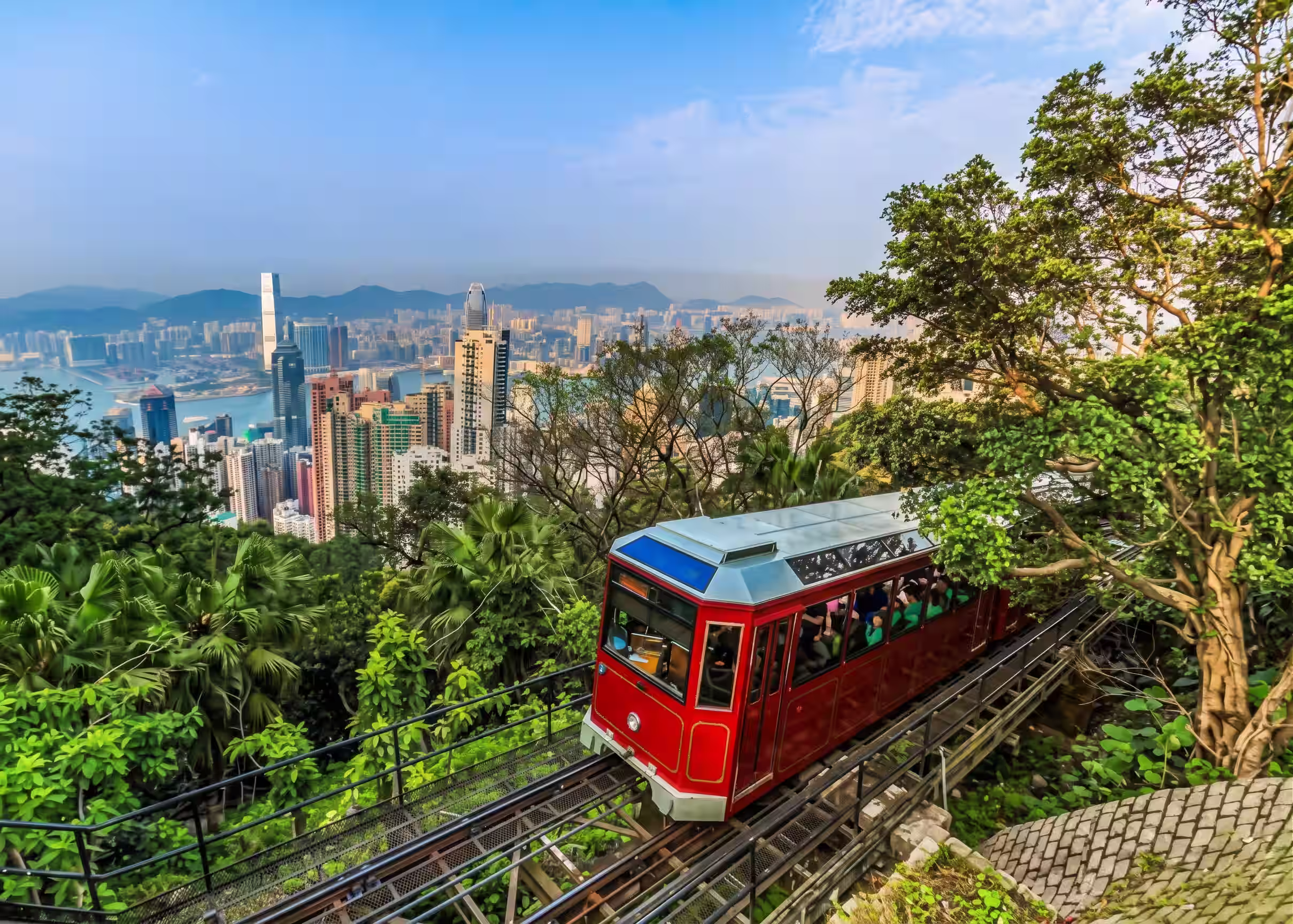 Vista de Hong Kong desde Pico Victoria.