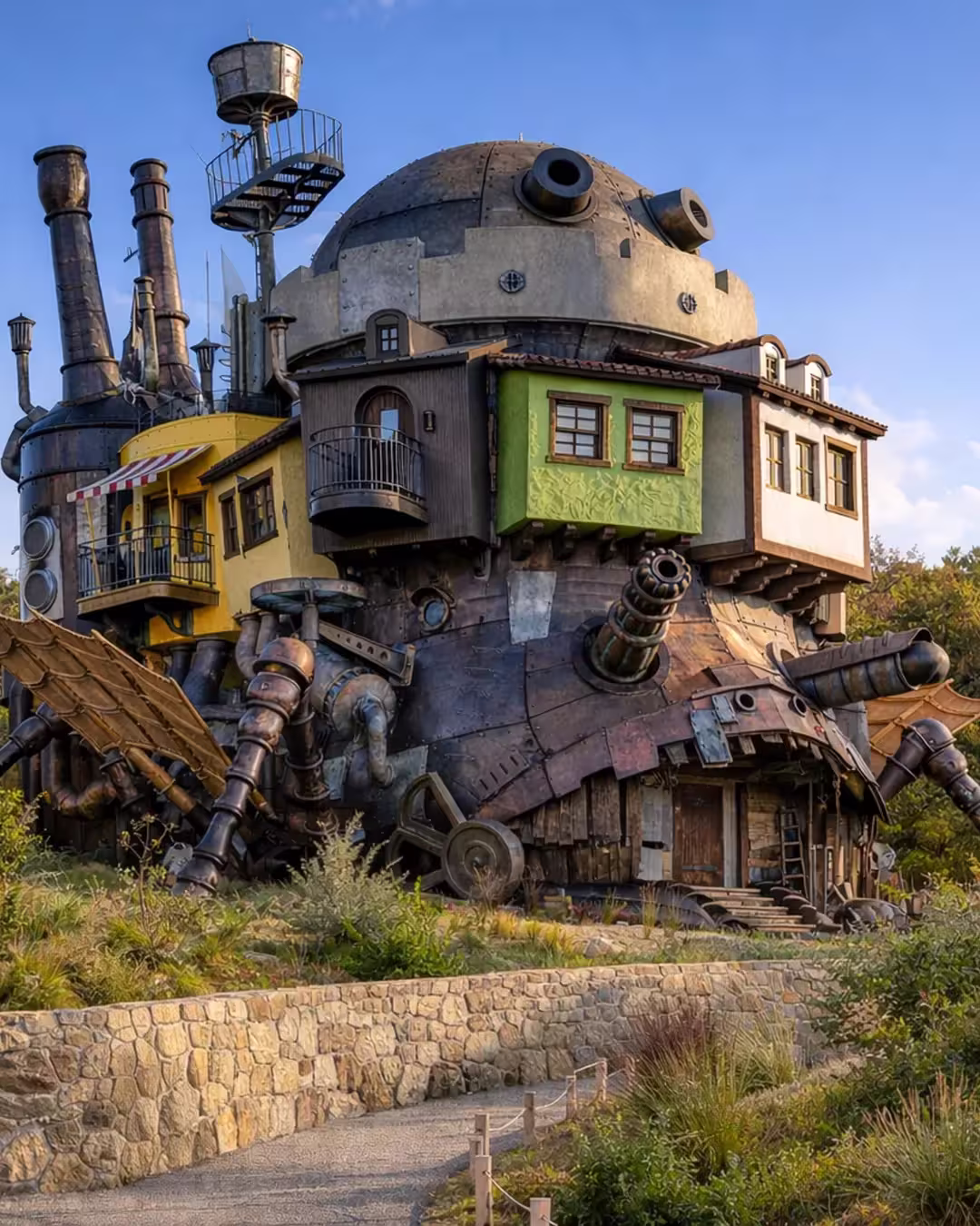 Área temática de Ghibli Park en Aichi, Japón.