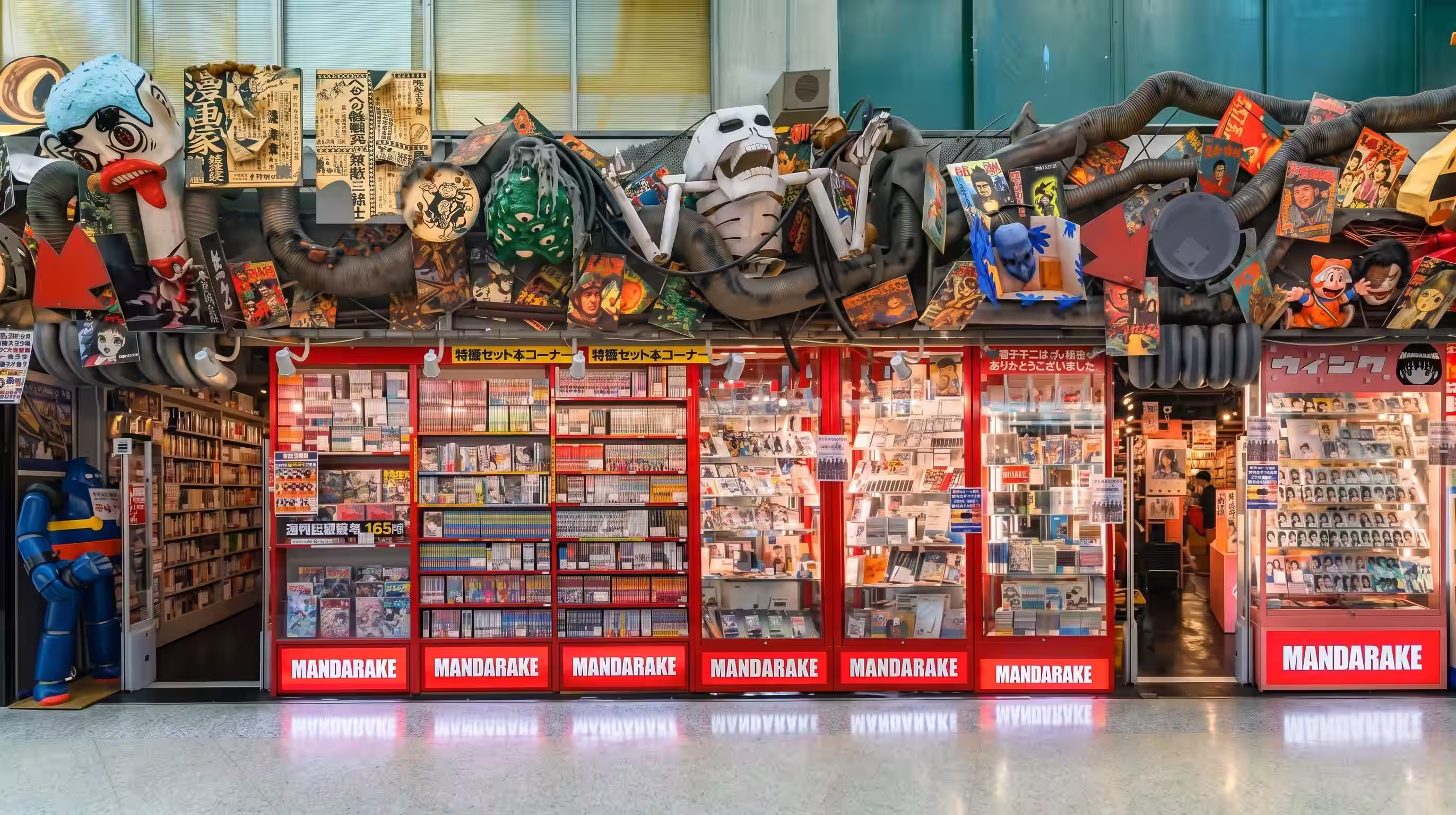 Cultura urbana y comercios de Harajuku durante Japón POP.