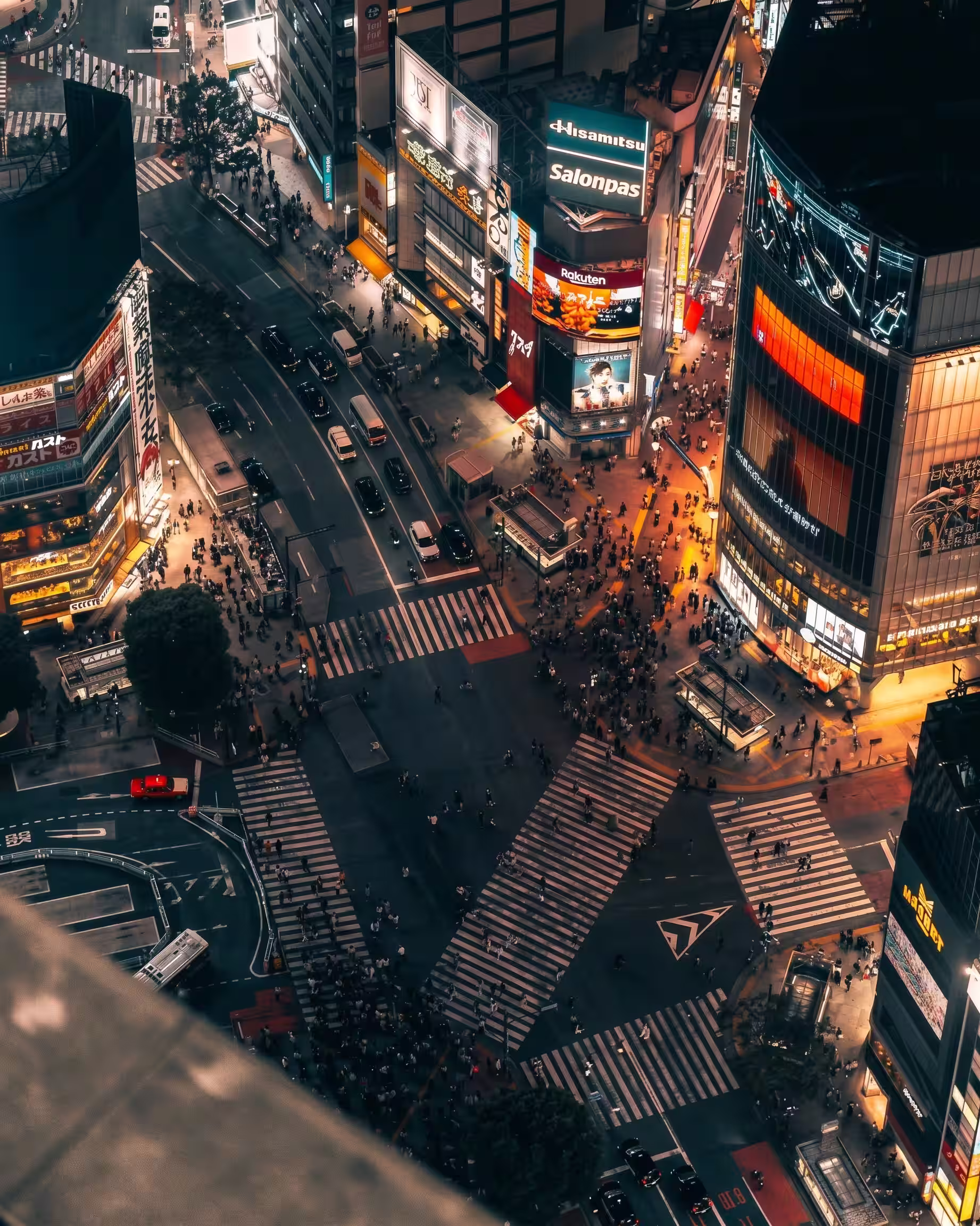 Cruce de Shibuya en Tokio.
