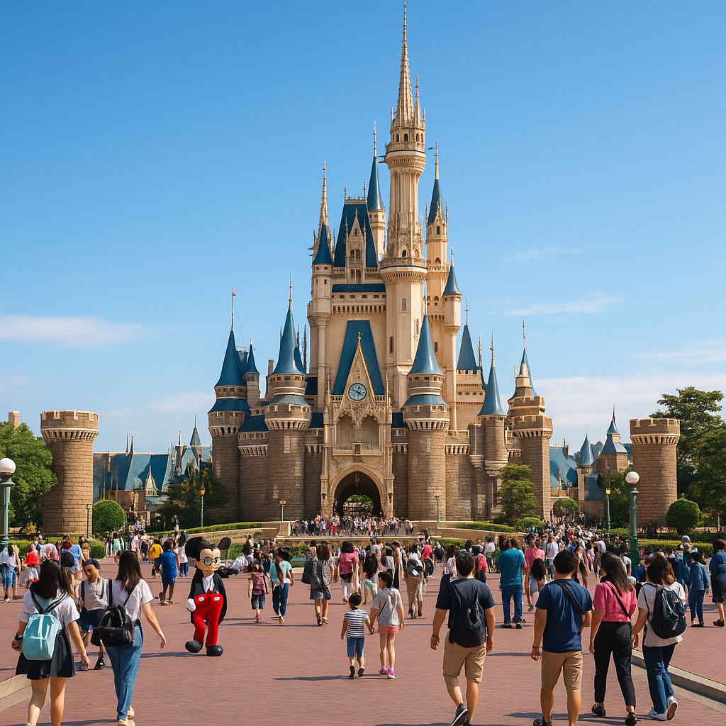 Castillo de Cenicienta en Disneyland Tokio