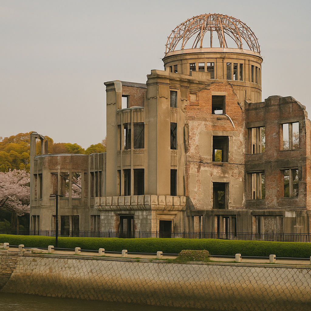 Cúpula de la bomba atómica en Hiroshima